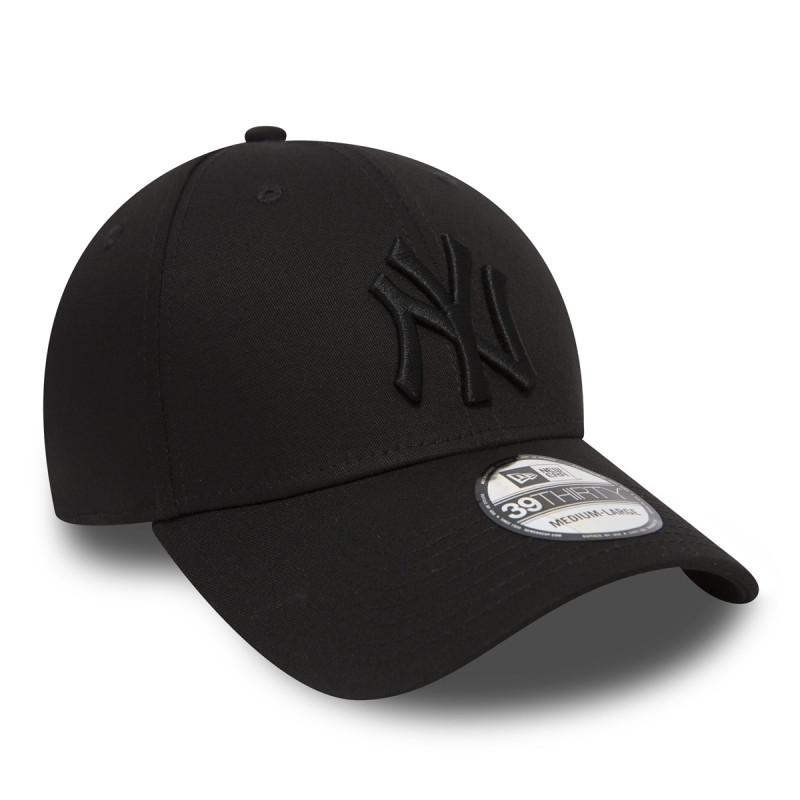 New Era Baseball sapka NEW ERA CAP 39THIRTY LEAGUE BASIC NY black/black 